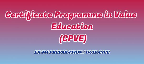 Certificate Programme in Value Education ignou detail