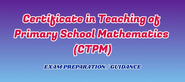 Certificate in Teaching of Primary School Mathematics ignou detail
