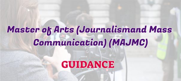 master of arts in journalism and mass communication ignou detail and guidance