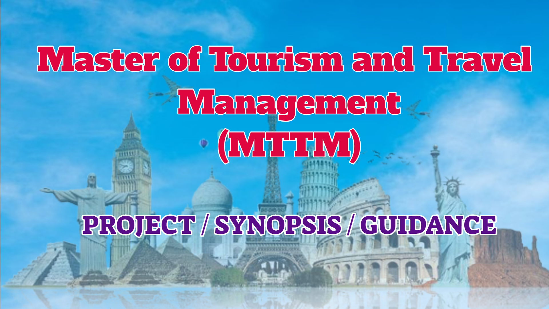 master of tourism and travel management ignou