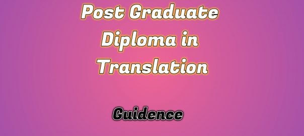 Ignou Post Graduate Diploma in Translation