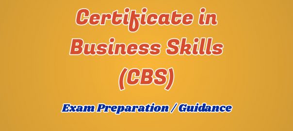 ignou certificate in business skills cbs