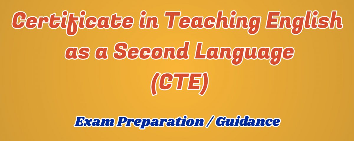 Certificate in Teaching of English as a Second Language ignou