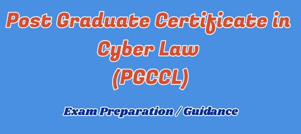 Post Graduate Certificate in Cyber Law ignou