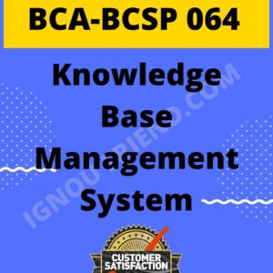ignou-bca-bcsp064-synopsis-only-Knowledge Base Management System
