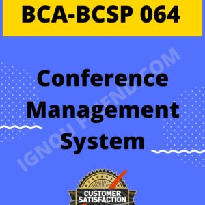 ignou-bca-bcsp064-synopsis-only-Conference Management System