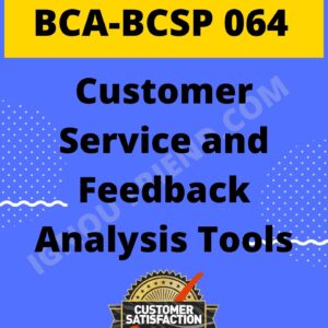 Ignou BCA BCSP-064 Complete Project, Topic - Customer Service and Feedback Analysis Tools