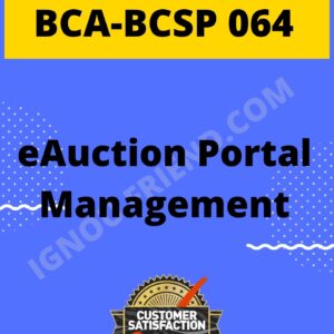 ignou-bca-bcsp064-synopsis-only- eAucation Portal Management System