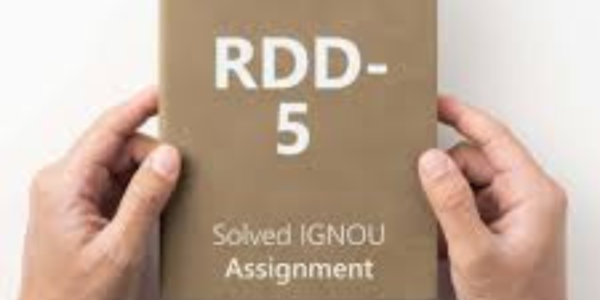 rdd5 research and project work